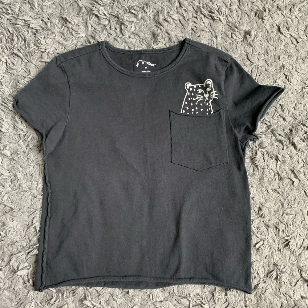Art Class distressed cheetah tee 5T